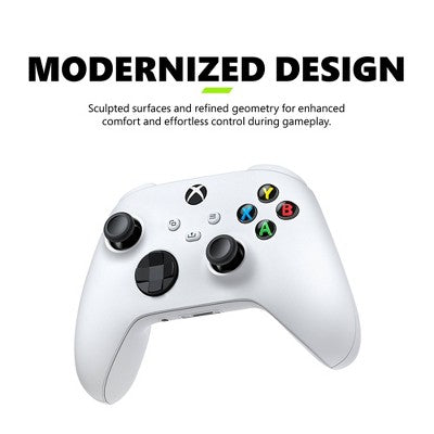 Xbox Series X|S Wireless Controller - Robot White: Bluetooth, USB-C, Compatible with Xbox One & PC
