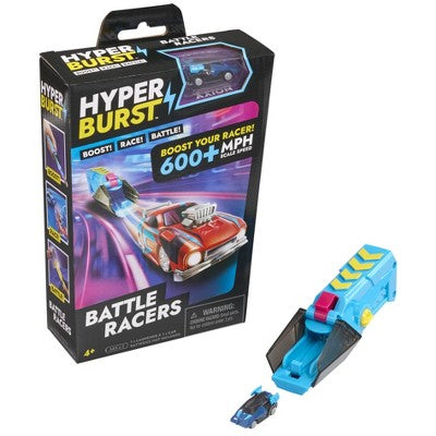 Hyper Burst Battle Racers Blue Axion Car and Launcher