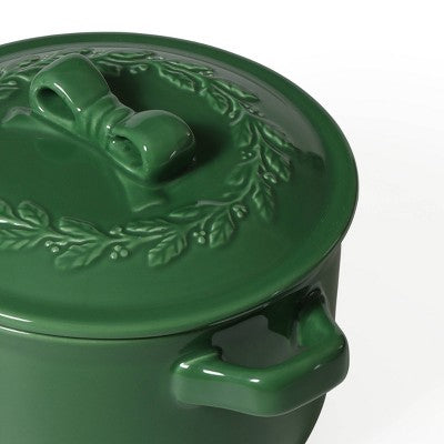Ceramic Cocotte Green - Bullseye's Playground
