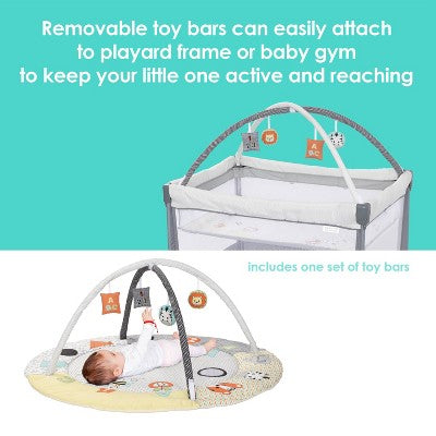 Baby Trend Play Suite 3-in-1 Quick-Fold Playard with Baby Gym - Quartz Stone (LOCAL PICKUP ONLY)