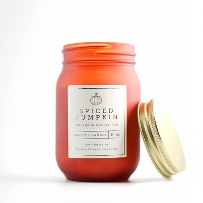 Landon Tyler 10oz Lidded Glass Candle Spiced Pumpkin