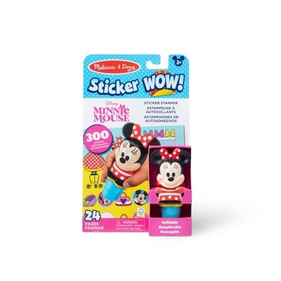 Melissa & Doug Sticker WOW! Activity Pad Sticker Stamper - Disney Minnie Mouse