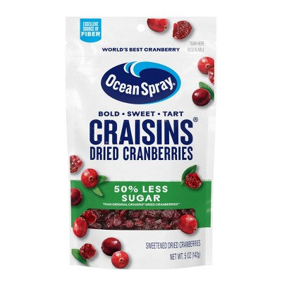 Ocean Spray Reduced Sugar Craisins - 5oz