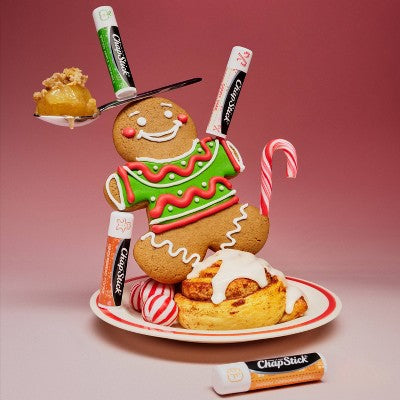 Chapstick Holiday Ugly Sweater Lip Balm - Toasty Treats - 0.15oz/4ct