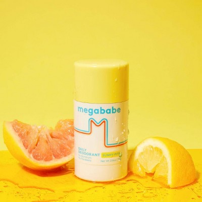 Megababe Sunny Pits Daily Deodorant - 2.6oz