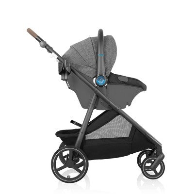 Evenflo Shyft Intuiti+ Travel System Featuring Revolve180 LiteMax NXT with Sensory Soothe - Angler Tweed (LOCAL PICKUP ONLY)