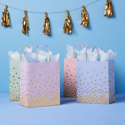 4pk Cub Bag Assorted with Gold Foil - Spritz