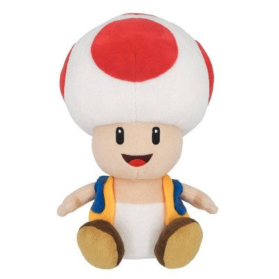 Nintendo: Lg Toad Stuffed Doll