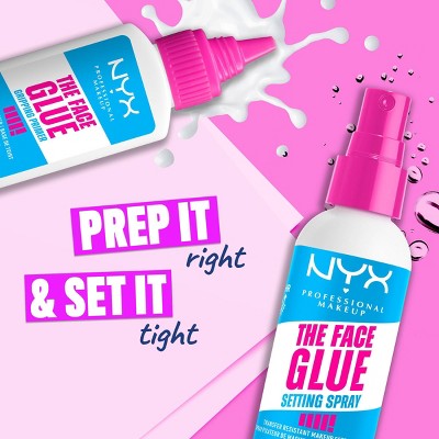 NYX Professional Makeup The Face Glue Makeup Setting Spray - 2 fl oz