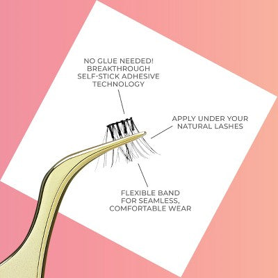 KISS Products imPRESS Press-On False Eyelashes - No. 01 - 6pr
