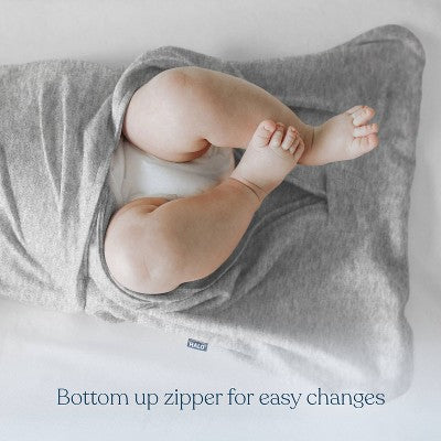 HALO Innovations Sleepsack Swaddle Wrap Ideal Temperature - Navy - Newborn