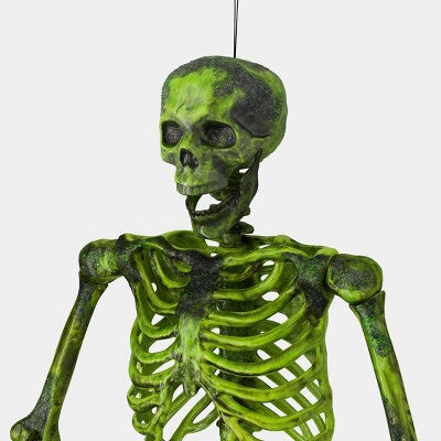 60" Pose-N-Stay Large Poseable Skeleton Halloween Decorative Prop Grim Greenery - Hyde and EEK! Boutique (LOCAL PICKUP ONLY)