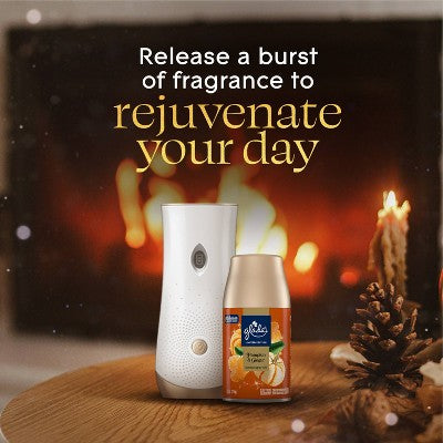 Glade Automatic Air Freshener Room Spray Holiday Scent Refill - Pumpkin & Ginger - 6.2 oz