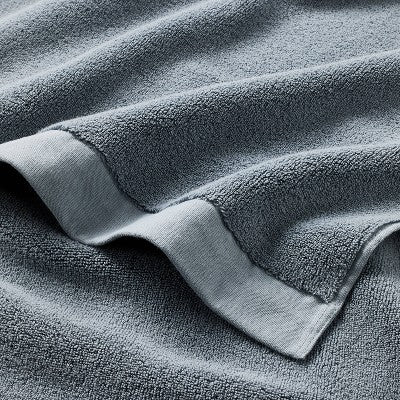 Modal Oversize Bath Towel Mineral Blue - Casaluna