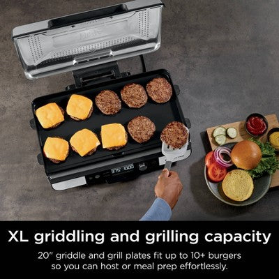 Ninja Sizzle Pro XL 20" Indoor Griddle & Grill with ProTemp Black (LOCAL PICKUP ONLY)