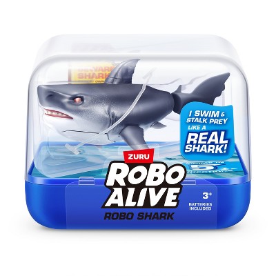 Robo Alive Robotic Swimming Shark - Gray