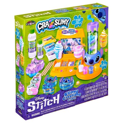 Disney Stitch Slimy Creations Studio: Craft Activity Kit with 46 Pieces for DIY Art
