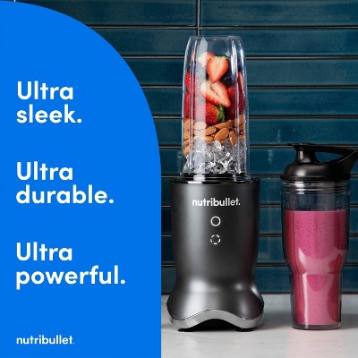 nutribullet Ultra 1200W Personal Blender: NutriBullet Smoothie Maker, Dishwasher-Safe, Pulse Feature, Gray