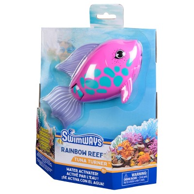 Swimways Rainbow Reef Fish, Tuna Turner: Dive Toy for Kids 5+ Years