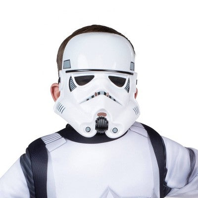 Kids' Star Wars Stormtrooper Halloween Costume Jumpsuit with Mask L
