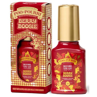 Poo-Pourri Limited Edition Holiday 2025 Berry Boogie Toilet Spray 2 fl oz