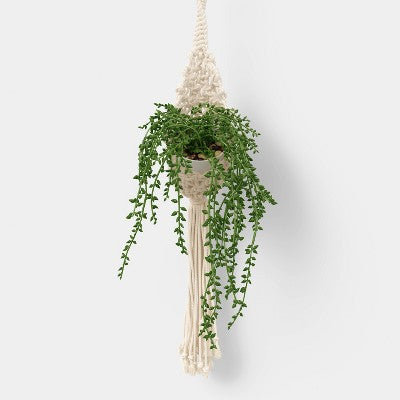 32" Hanging Artificial String of Pearls - Threshold