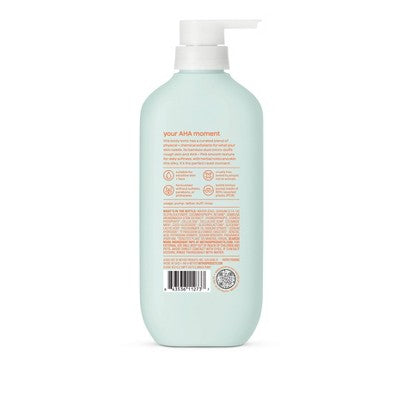 Method Micro Buffing Body Wash Tonic with Bamboo Dust, AHA and PHA - Lavender, Eucalyptus and Rose - 17 fl oz