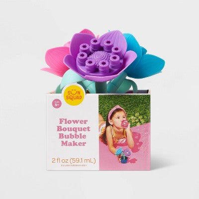 Bubble Endcap Dip and Blow Flowers - Sun Squad