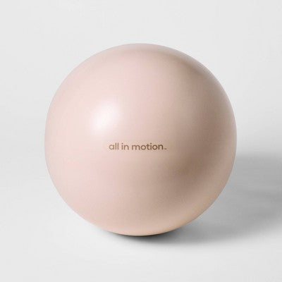 Weighted Stability Exercise Ball - Cream 55cm - All In Motion
