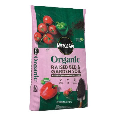 Miracle-Gro Organic Raised Bed & Garden 54.77lbs Potting Soil (LOCAL PICKUP ONLY)