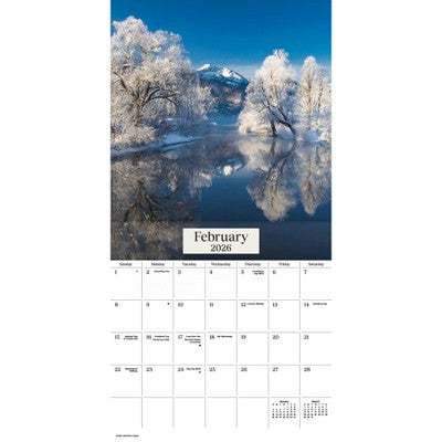 DateWorks 12"x12" 2026 Seasons Wall Calendar