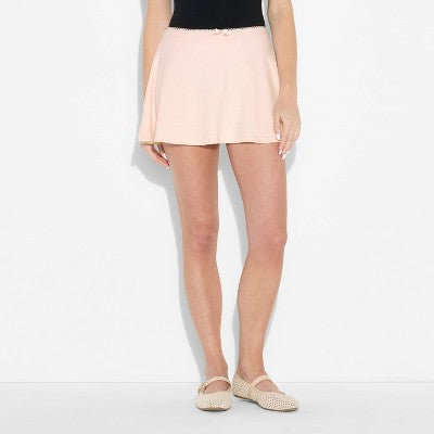 Women's Seamless Mini Skort - Wild Fable Blush L