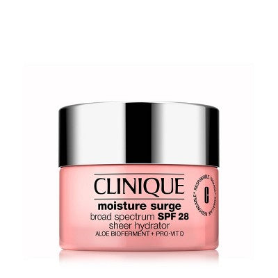 Clinique Moisture Surge Broad Spectrum SPF 28 Sheer Hydrator Moisturizer - 1.7oz - Ulta Beauty
