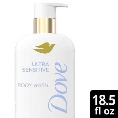 Dove Beauty Serum Ultra Sensitive Body Wash - Fragrance Free - 18.5 fl oz