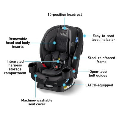 Graco TriRide 3-in-1 Convertible Car Seat - Kipling (LOCAL PICKUP ONLY)