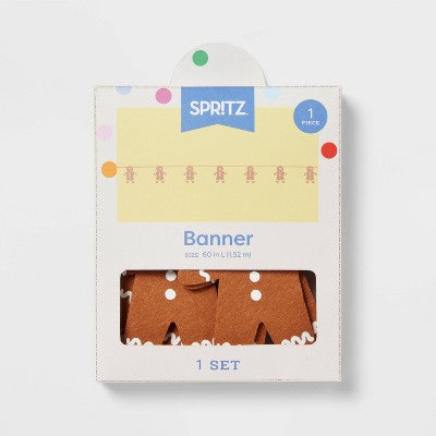 Gingerbread Banner - Spritz