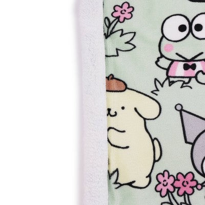 50"x60" Hello Kitty Faux Shearling Throw Blanket