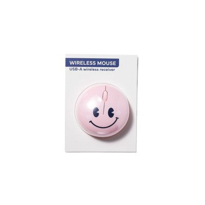 Computer Mouse Smile Light Pink - Bullseye's Playground