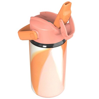 Zak Designs 16 fl oz Polypropylene Bottle with Silicone Sleeve - Orange