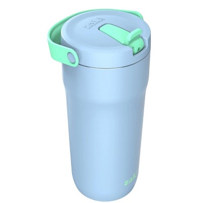 Zak Designs 20 fl oz Double Walled Stainless Steel Sutton Tumbler - Periwinkle