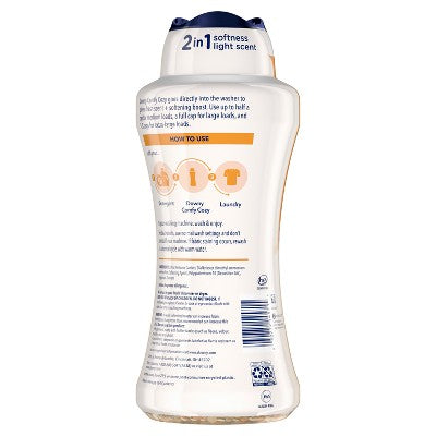 Downy Blends Soft & Fresh In-Wash Scent Booster - Toasted Vanilla Scented Laundry Bead - 32.2oz
