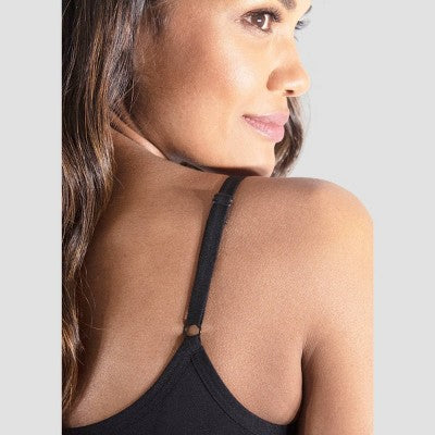 Belly Support Seamless Maternity Camisole - Isabel Maternity by Ingrid & Isabel Black M/L: Knit Spaghetti Straps
