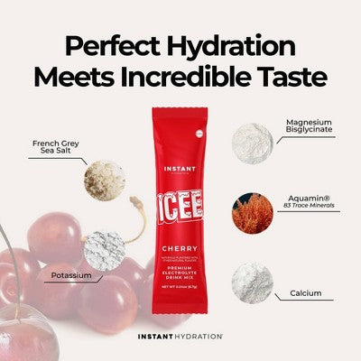 Instant Hydration Cherry Electrolyte Drink Mix Sports Drink - 10ct/67gms