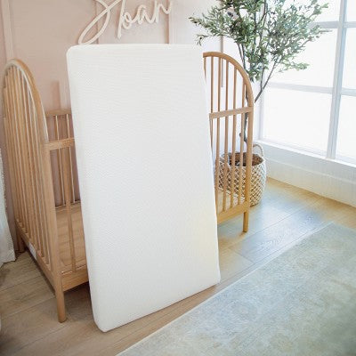 Newton Essential Crib Mattress - White: Firm, Breathable, Hypoallergenic, Dual-Stage, Polyethylene Fill, 4" Thickness (LOCAL PICKUP ONLY)