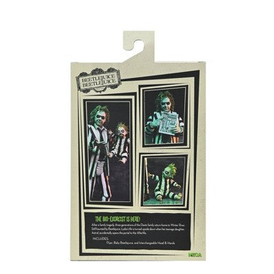 NECA Beetlejuice Ultimate Striped Suit 7" Scale Action Figure