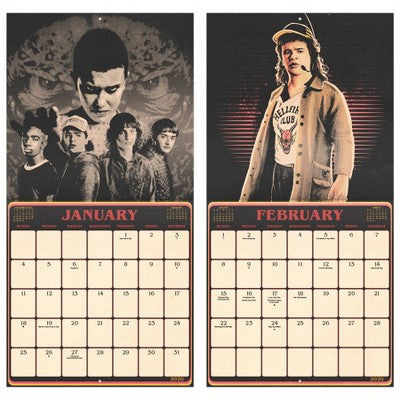 DateWorks 12"x12" 2026 Stranger Things Wall Calendar