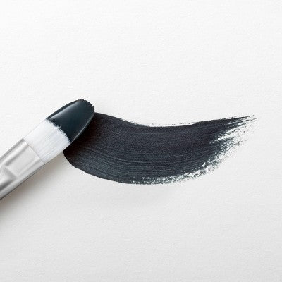 2 fl oz Satin Acrylic Paint Charcoal Gray - Mondo Llama: Multi-Surface, Non-Toxic, Water-Based Craft Paint