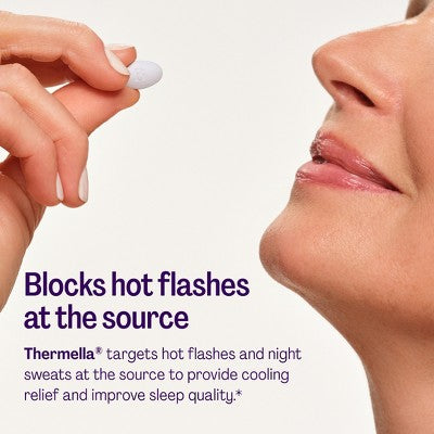 Bonafide Hot Flash and Night Sweats Relief Tablets - Thermella - 14 Day Supply - 28ct