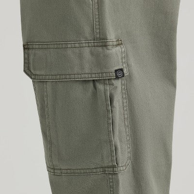 Wrangler Men's ATG Relax Cargo Pants - Dusty Olive 38x32