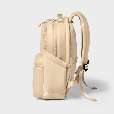 14L Faux Neoprene Backpack - All In Motion Cream